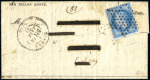Stamp of France » Guerre de 1870-1871 LETTRE SORTIE DE PARIS PAR PASSEUR