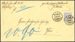 Stamp of Switzerland / Schweiz » Sitzende Helvetia Gezaehnt » Briefmarken 1867-1878 40C grau, entwertet mit klarem BERN 15 XI 81