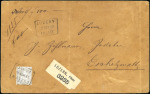 Stamp of Switzerland / Schweiz » Sitzende Helvetia Gezaehnt » Frankaturen 40C grau, weisses Papier, entwertet LUZERN 22 NOV 80