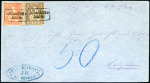 Stamp of Switzerland / Schweiz » Sitzende Helvetia Gezaehnt » Briefmarken 1867-1878 10C rot und 5C braun