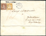 Stamp of Switzerland / Schweiz » Sitzende Helvetia Gezaehnt » Destinationen DEUTSCHLAND (WUERTTEMBERG) 1866