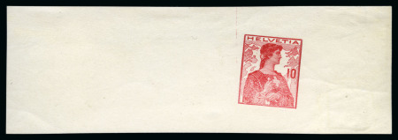 Stamp of Switzerland / Schweiz 1909 Helvetia Brustbild II