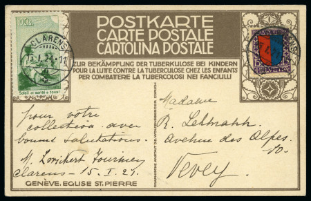 Stamp of Switzerland / Schweiz 1862-1920, Lot Bedarfsbriefe