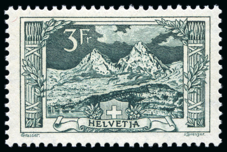 Stamp of Switzerland / Schweiz 1850-1990, Sammlung Schweiz in zwei Alben