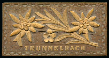 Stamp of Switzerland / Schweiz 1900-30, Lot mit 10 Briefmarkenboxen aus Holz