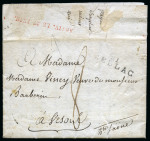 Stamp of France » Collections 1743-1830, 74 lettres de HAUTE-SAONE avec marques