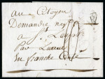 Stamp of France » Collections 1743-1830, 74 lettres de HAUTE-SAONE avec marques