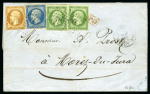 Stamp of Palestine and Holy Land » Palestine French Levant Offices CONSTANTINOPLE Lettre pour Morez du Jura