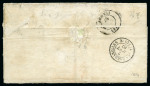 Stamp of Palestine and Holy Land » Palestine French Levant Offices SALONIQUE Lettre pour la Grèce avec càd Salonique