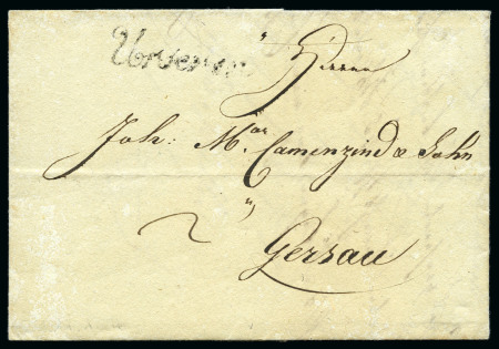 Stamp of Switzerland / Schweiz » Vorphilatelie 1805-38, Kanton URI, vier Vorphilabriefe
