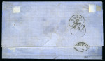 Stamp of Palestine and Holy Land » Palestine French Levant Offices LES DARDANELLES Lettre écrite à Constantinople