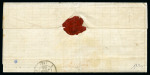 Stamp of Palestine and Holy Land » Palestine French Levant Offices ALEXANDRIE Lettre pour Marseille avec 40c Empire