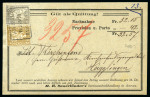 Stamp of Switzerland / Schweiz » Sitzende Helvetia Gezaehnt » Frankaturen Hochintressante Sammlung Sitzende Helvetia