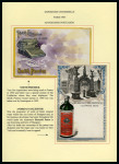 Stamp of France 1900 EXPOSITION DE PARIS : collection sur feuilles