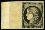 Stamp of France 1849 20c noir, deux timbres neuf