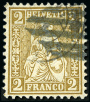 Stamp of Switzerland / Schweiz 1862-1906, Partie Marken und Briefe
