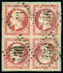 Stamp of France » Collections 1849-1871, Lot de 5 paires tête-bêche