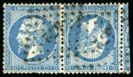 Stamp of France » Collections 1849-1871, Lot de 5 paires tête-bêche