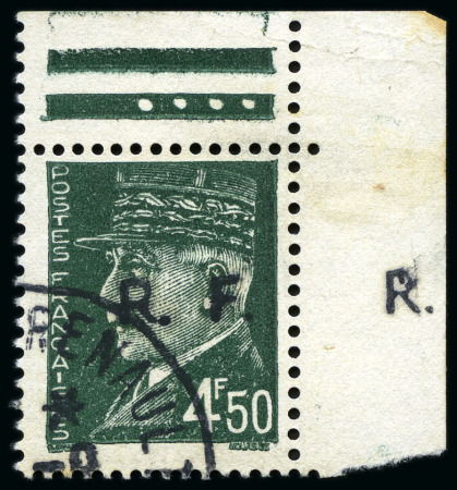 Stamp of France » Libération CHATEAU-RENAULT Série complète 1 à 6 oblitérés, TB