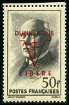 Stamp of France » Libération DUNKERQUE Série complète 1 à 14, neuf sans ch., TB