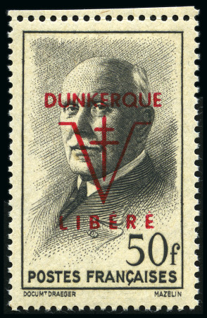 Stamp of France » Libération DUNKERQUE Série complète 1 à 14, neuf sans ch., TB