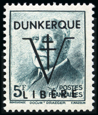 Stamp of France » Libération DUNKERQUE Série complète 1 à 14, neuf sans ch., TB