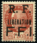 Stamp of France » Libération PARIS Série complète 1 à 7, neuf sans ch., TB