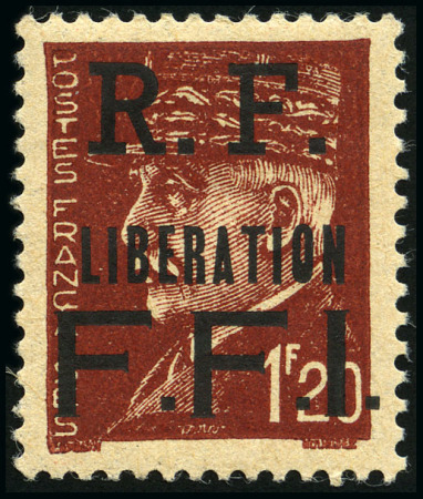 Stamp of France » Libération PARIS Série complète 1 à 7, neuf sans ch., TB