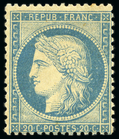 Stamp of France 1870 La série complète des 3 valeurs Siège
