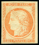Stamp of France Réimpression de 1862 : 6 valeurs