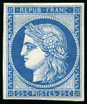 Stamp of France Réimpression de 1862 : 6 valeurs