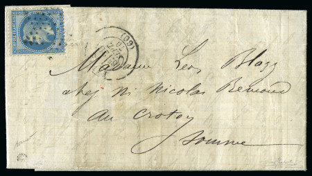 Stamp of France » Guerre de 1870-1871 LE NEPTUNE: Lettre datée du 20 septembre 1870