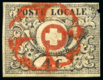 Stamp of Switzerland / Schweiz 1843-52, Lot Altschweiz