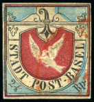 Stamp of Switzerland / Schweiz 1843-52, Lot Altschweiz