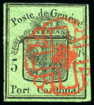 Stamp of Switzerland / Schweiz 1843-52, Lot Altschweiz