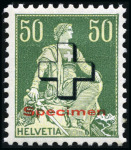 Stamp of Switzerland / Schweiz 1878-1962 Ungebrauchte Sammlung in einem Album