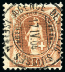 Stamp of Switzerland / Schweiz 1883-1970, Kl. Partie Besonderheiten
