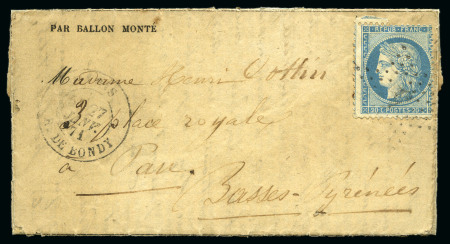 Stamp of France » Guerre de 1870-1871 LE GENERAL CAMBRONNE Gazette des Absents n°32