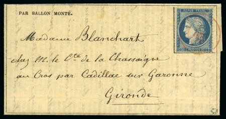Stamp of France » Guerre de 1870-1871 Collection de 29 GAZETTE DES ABSENTS