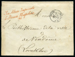 Stamp of France 1859 Enveloppe de Meudon