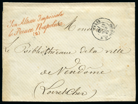 Stamp of France 1859 Enveloppe de Meudon