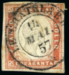 Stamp of Auction catalogues Petit lot d'oblitérés dont 40c Ière ém.