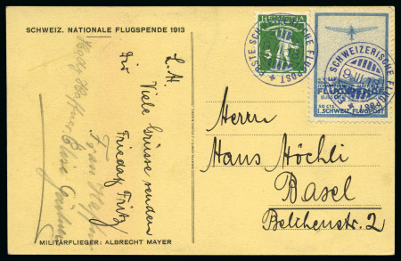 Stamp of Switzerland / Schweiz 1913-67, Umfangreiche FLUGPOSTSAMMLUNG