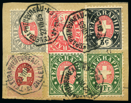 Stamp of Switzerland / Schweiz 1862-2000 Gebrauchte Partie