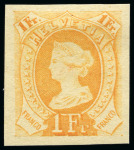 Stamp of Switzerland / Schweiz » Stehende Helvetia "Libertas" Einzelabzüge, unoffizieller Druck