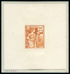 Stamp of Switzerland / Schweiz 1907 Girardet "Helvetia" Essais