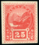 Stamp of Switzerland / Schweiz 1880-1945, Partie Essais und Probedrucke