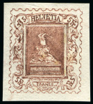 Stamp of Switzerland / Schweiz 1880-1945, Partie Essais und Probedrucke