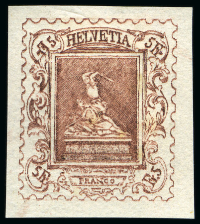 Stamp of Switzerland / Schweiz 1880-1945, Partie Essais und Probedrucke