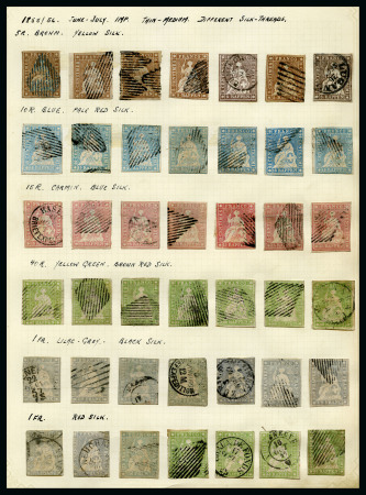 Stamp of Switzerland / Schweiz 1854-1948, Gut Ausgebaute Sammlung Schweiz